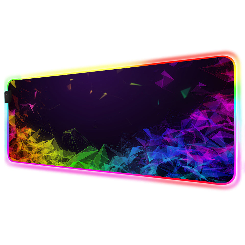Tapis GamerZen™ – Tapis de souris LED RGB rechargeable