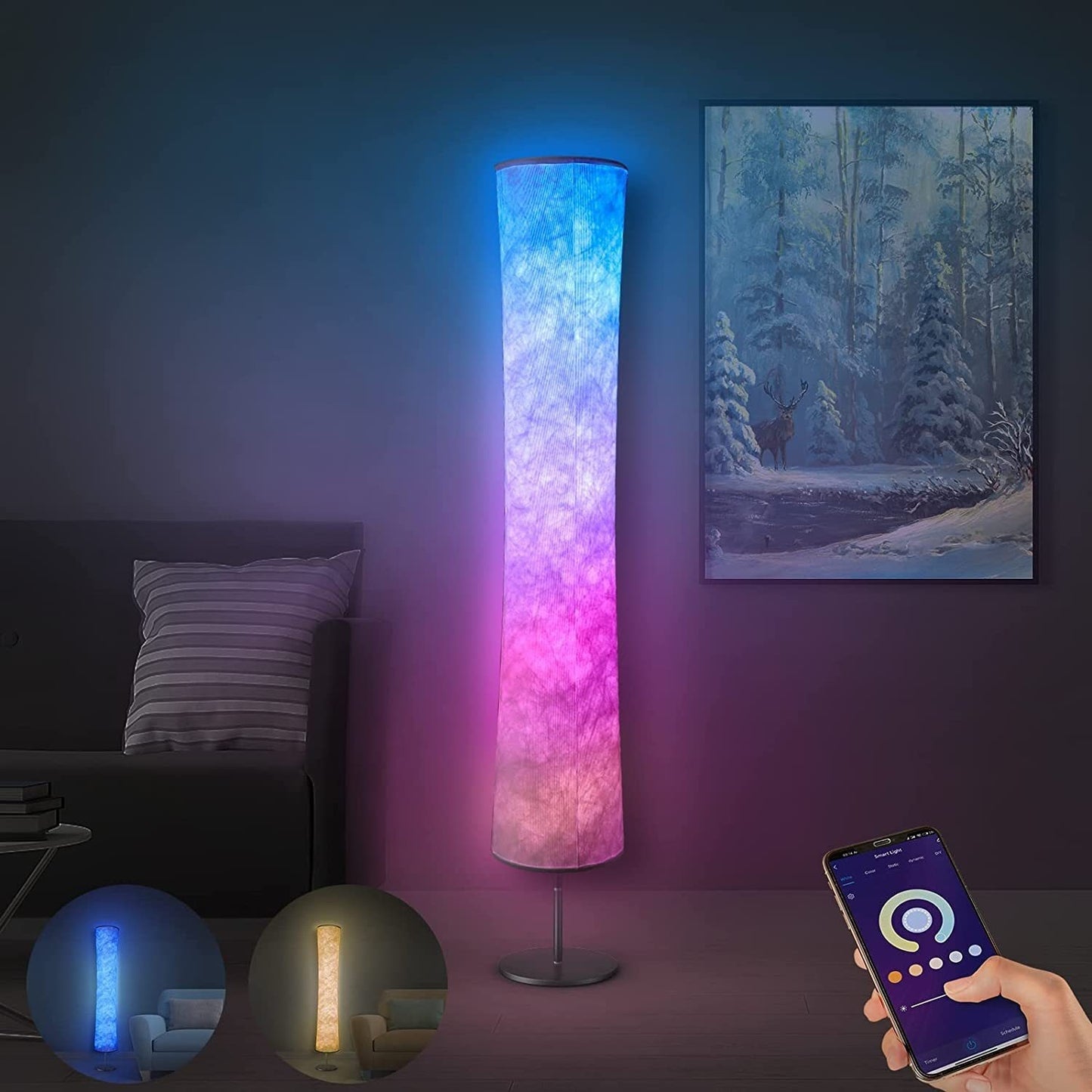 Tour Ambilight™ — Colonne lumineuse connectée RGB