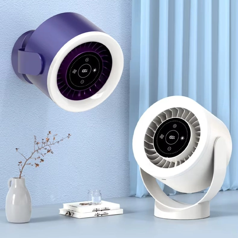 AirZen™ — Mini ventilateur lumineux USB 2-en-1 (Refroidissement & Ambiance LED)