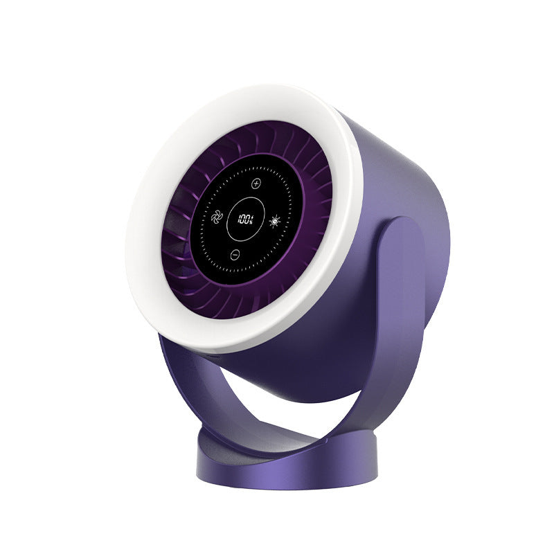 AirZen™ — Mini ventilateur lumineux USB 2-en-1 (Refroidissement & Ambiance LED)