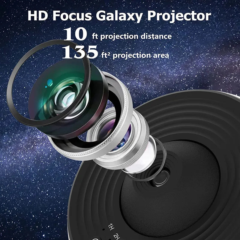 Projector Galaxy 360° - Lampe ciel étoilé relaxante