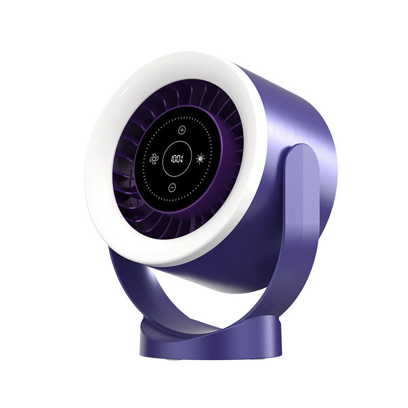 AirZen™ — Mini ventilateur lumineux USB 2-en-1 (Refroidissement & Ambiance LED)