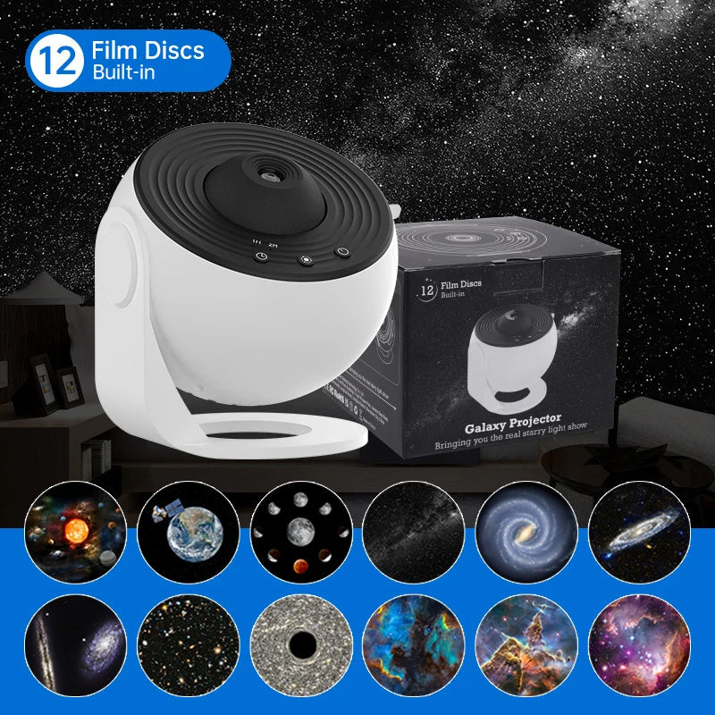 Projector Galaxy 360° - Lampe ciel étoilé relaxante