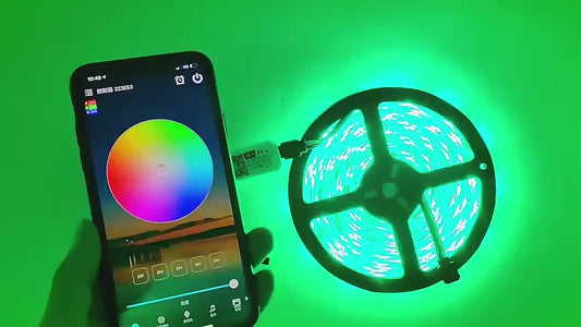 RoomLight™ – Bande LED adhésive Bluetooth RGB intelligente